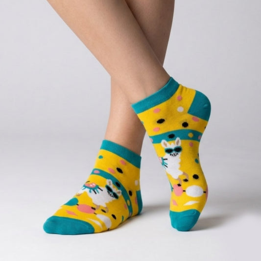 Funky low-cut socks( قصير)