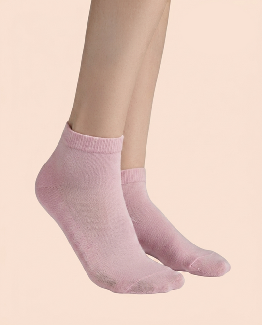 3-Pack Women ankle Patterned Sport Cotton socks
