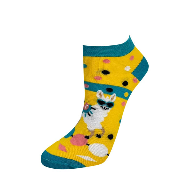 Ankle patterned funky socks