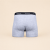 2-Pack Men's Short Cotton-Lycra Boxer Briefs