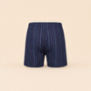 2-Pack Men's Striped Button-Fly Cotton Shorts