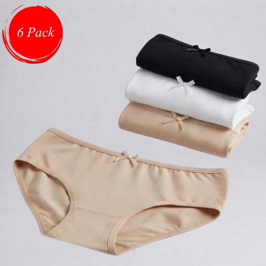 Women's plain slip with a mid-waist