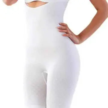 Open Breast Boxer Corset With Long-Traoser Leg T4410