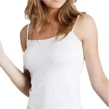 96% Cotton 4% Elastane Top Bretelles 4441