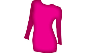 Body Dress Round Neck long sleeved top